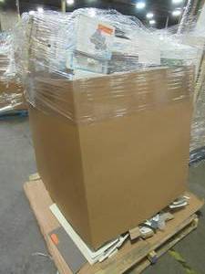 lot 108 image: WHOLESALE MIXED PALLET OF MISCELLANEOUS LIGHTING, PLUMBING ACCESSORIES & MORE