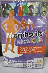 Orange Kids Morphsuit S
