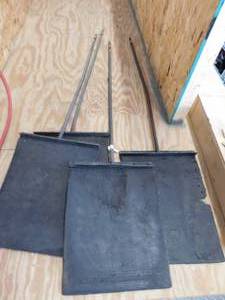 4 - Vintage Fire Swatters