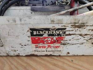 Black Hawk Porto-Power Rescue Equipment