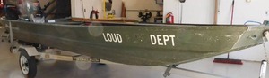 16 Aluma Craft 1670 Jon Boat with Trailer