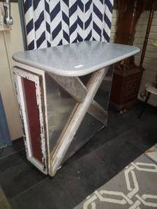 lot 25 image: Portable WorkstationStorage Table