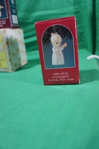 lot 130 image: Large Lot of Precious Moments Ornaments in Original Boxes