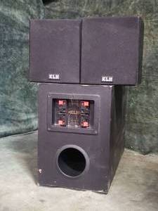 lot 65 image: KLH Amplifier & Speakers