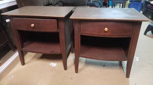 lot 13 image: Pair of Side Tables or Night Stands
