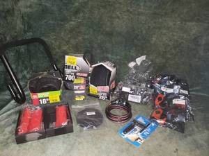 lot 126 image: Bike Accessories - Tires, Grips, Handlebar Mounts & More