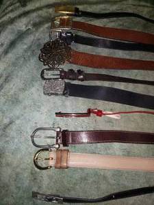 lot 89 image: Ladies Leather Belts Including Coach