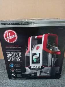 lot 5 image: Professional Series Spotless Portable Carpet Cleaner & Upholstery Spot Cleaner open box never used