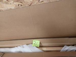 lot 36 image: 1.25 in. H x 48 in. W x 18 in. D Solid Wood Work Surface by Husky open box never used