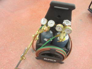 lot 3 image: Klutch plumbers torch...
