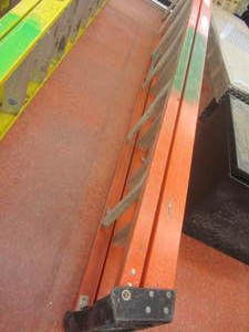 lot 11 image: Werner step ladder, fiberglass 12ft...