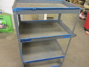 lot 36 image: Roller cart, 36x24x60 with four s...