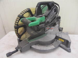 lot 52 image: Hitachi 12 compound miter saw...