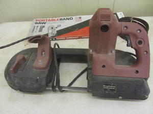 lot 53 image: Portable band saw, 44-78 blade...