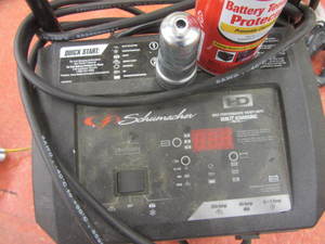 lot 106 image: Schumacher battery charger  engine...