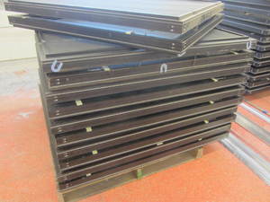 lot 111 image: Aluminum frame windows, screens ONL...
