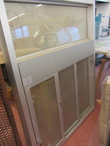 lot 113 image: Service window with transom, 47-34...