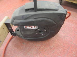 lot 121 image: Ironton air hose reel, 38 x 65ft...