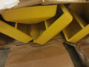 lot 152 image: Traffic bumpers, four 6ft...