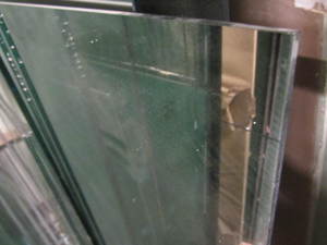 lot 161 image: Mirror panes, qty 7, various sizes ...