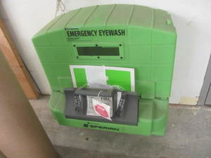 lot 89 image: Eyewash stations, two...