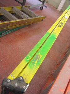 lot 208 image: Rock River 10ft fiberglass step lad...