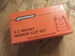 lot 225 image: Mirror clip sets, EZ mount, qty 37...