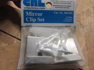 lot 226 image: Mirror clip sets, qty 12...