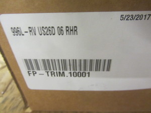 lot 235 image: Exit device trim package, Von Dupri...