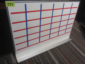 lot 255 image: White board...