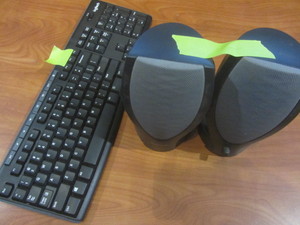 lot 265 image: Logitech keyboard, wireless Harmon ...