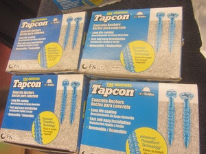 lot 311 image: Tapcon 14x5 - four full boxes, on...