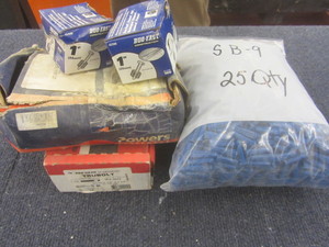 lot 324 image: Concrete anchors...