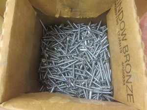lot 330 image: Screws, 2 #12 flathead, approx 15l...
