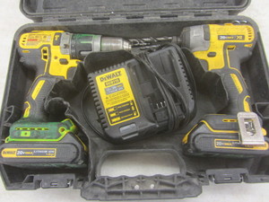 lot 339 image: DeWalt tools 12 hammer drill, 1...