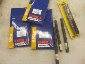 lot 358 image: Drill bits - New 12 KFD qty 15, 4...