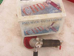 lot 175 image: CHD Pneumatic water sander, model S...