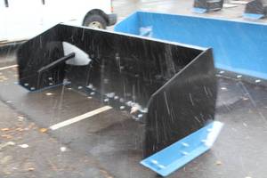 8 Snow Pusher (Skid Steer Attachment)
