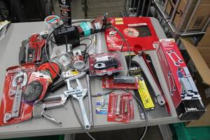 Ace Appliance Rollers, Klein Strap Wrench, Metal Cut-Off Blades, Tube Flaring Tool, Hole Saw Bit, Door Lock Install Kit, Misc. Hand Tools, Accessories, and more