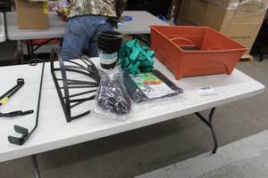 Planter Box, Wall-Mount Planter, Plant Hooks, Ross Garden Netting, City Pickers Raised Bed Grow Bow, Plastic Pots, Irrigation Hose, Misc. Garden Supplies