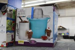 Nostalgia Electric Ice Cream Maker 4-Quart