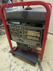 lot 308 image: GENERAC SVP-5000 PORTABLE GENERATOR, WITH 10 HP ENGINE, 5-GALLON FUEL TANK