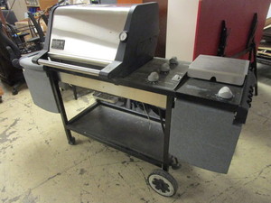 lot 360 image: WEBER GENESIS GOLD GAS GRILL