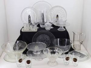 Glassware Serving Trays & Bowls
