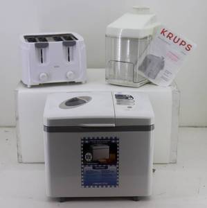 Bread Maker, Toaster and Juicer