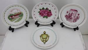 4 Avon Anniversary Plates