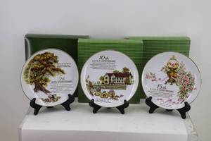 Avon Anniversary Plates