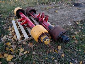 (2) Potain Crane Dolly Axles, Due F...