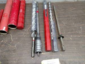 (5) Hammer Drill Bits...