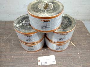 (5) Rolls MFM Window Wrap, 4 x 100...